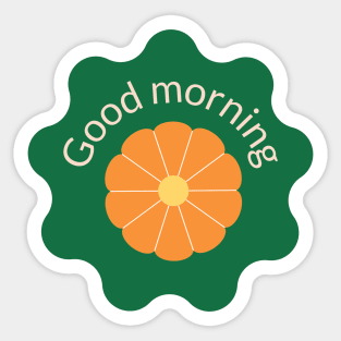 good morning Sticker